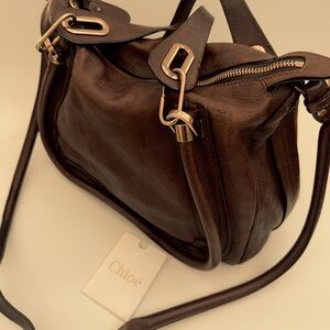 Chloe Brown Shoulder Bag